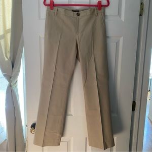 BANANA REPUBLIC Tan Cotton Stretch Trousers SZ 6